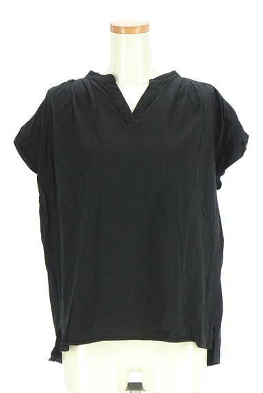 クリックで大画像表示 PLST(プラステ)の古着「フレンチスリーブブラウス(カットソー・プルオーバー)」大画像1へ