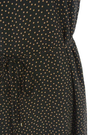 Reflect（リフレクト）の古着「ベルト付きドットシフォンミモレワンピース（ワンピース・チュニック）」大画像５へ