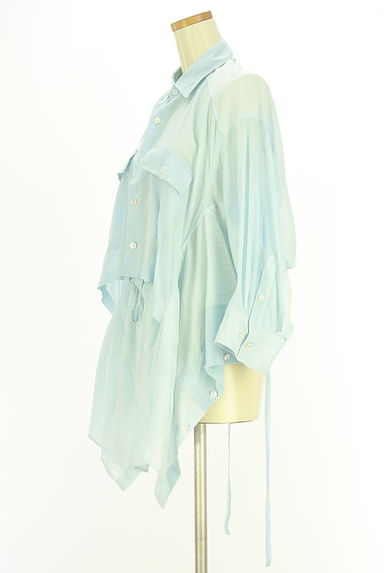 クリックで大画像表示 beautiful people(ビューティフルピープル)の古着「2WAYシアードルマンブラウス(ブラウス)」大画像3へ