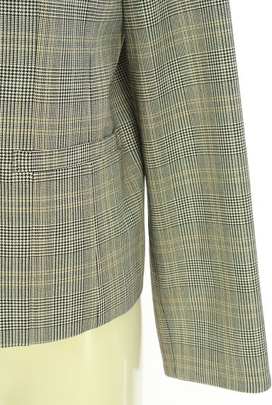 クリックで大画像表示 TONAL(トーナル)の古着「グレンチェックノーカラージャケット(ジャケット)」大画像5へ