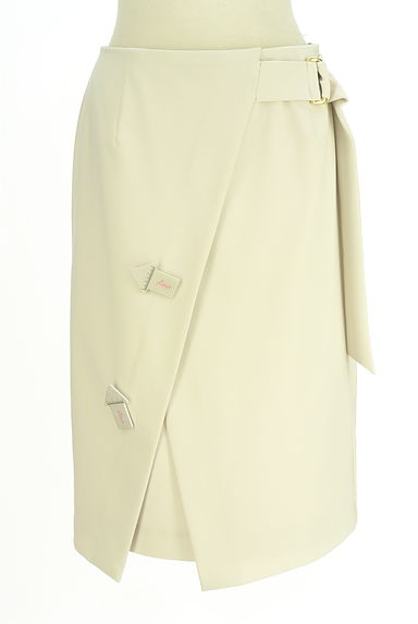 クリックで大画像表示 TONAL(トーナル)の古着「ラップ風膝丈タイトスカート(スカート)」大画像4へ