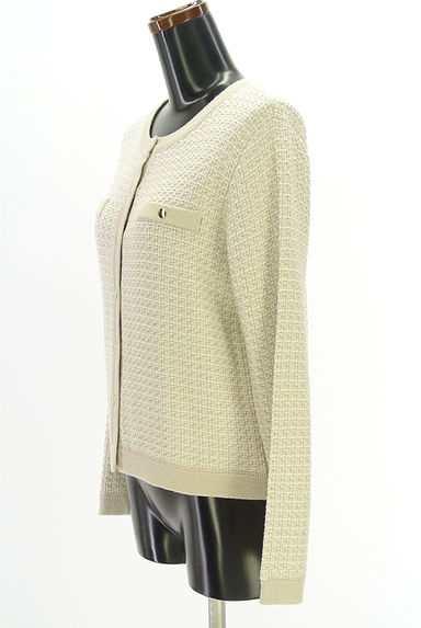 クリックで大画像表示 YECCA VECCA(イェッカヴェッカ)の古着「ラメニットカーディガン(カーディガン・ボレロ)」大画像3へ