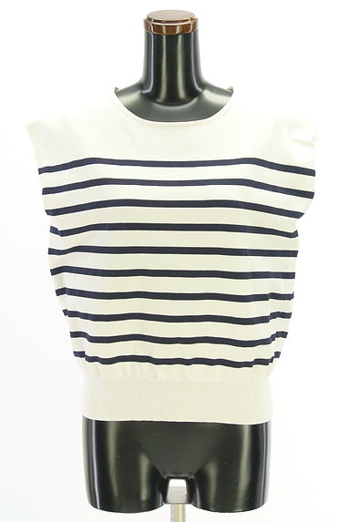 YECCA VECCA（イェッカヴェッカ）の古着「ボーダーニット（ニット）」大画像１へ