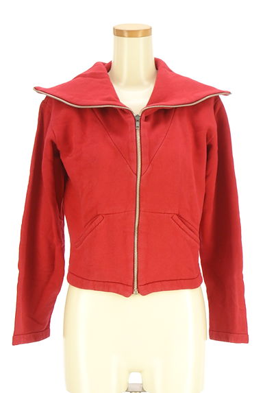 クリックで大画像表示 agnes b(アニエスベー)の古着「ビッグカラージップアップ裏起毛スウェット(スウェット・パーカー)」大画像1へ