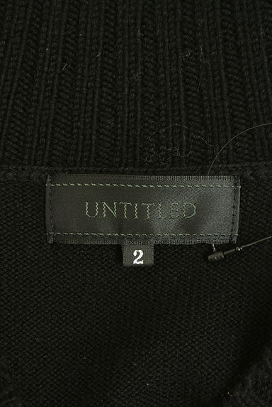 クリックで大画像表示 UNTITLED(アンタイトル)の古着「ロールアップ袖Vネックニット(ニット)」大画像6へ