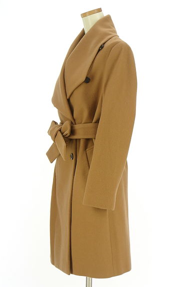 クリックで大画像表示 GALLARDAGALANTE(ガリャルダガランテ)の古着「ベルト付きビッグカラーウールコート(コート)」大画像3へ