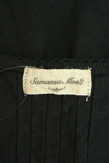 クリックで大画像表示 Samansa Mos2(サマンサモスモス)の古着「レース切替ノースリカットソー(カットソー・プルオーバー)」大画像6へ