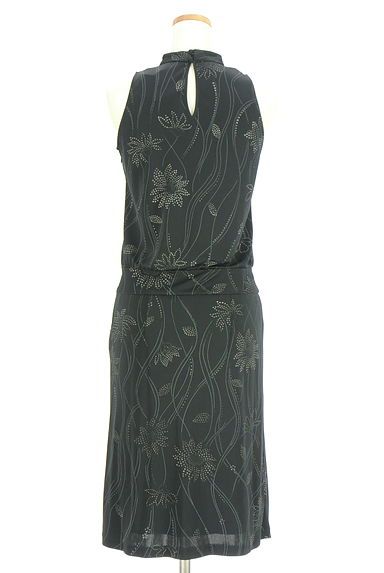 クリックで大画像表示 MK MICHEL KLEIN(エムケーミッシェルクラン)の古着「ラメプリント膝丈ワンピース(ワンピース・チュニック)」大画像2へ