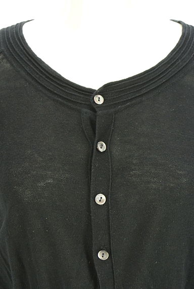 クリックで大画像表示 CIAOPANIC(チャオパニック)の古着「七分袖薄手ニットカーディガン(カーディガン・ボレロ)」大画像4へ