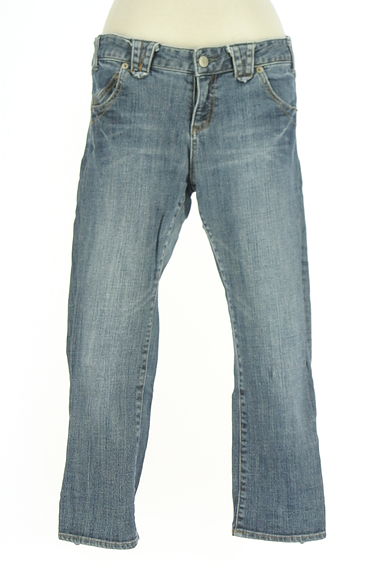 クリックで大画像表示 earth music&ecology(アースミュージック&エコロジー)の古着「ロールアップクロップドデニムパンツ(デニムパンツ)」大画像1へ