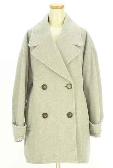 クリックで大画像表示 PROPORTION BODY DRESSING(プロポーションボディドレッシング)の古着「ミドル丈チェスターコート(コート)」大画像1へ