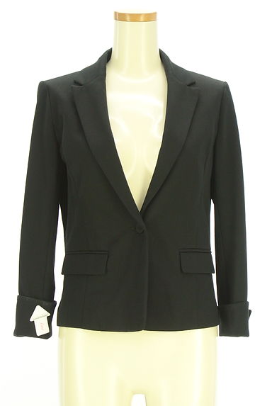 クリックで大画像表示 OPAQUE.CLIP(オペークドットクリップ)の古着「ストレッチテーラードジャケット(ジャケット)」大画像4へ