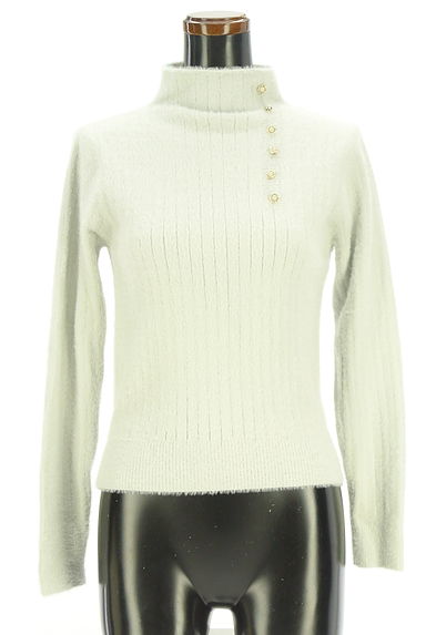 クリックで大画像表示 KarL Park Lane(カールパークレーン)の古着「モックネックシャギーニットトップス(ニット)」大画像1へ