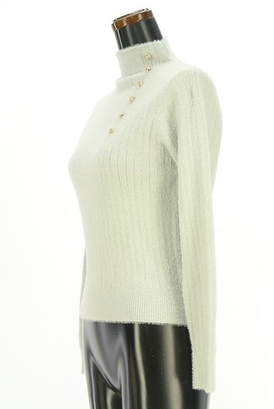 クリックで大画像表示 KarL Park Lane(カールパークレーン)の古着「モックネックシャギーニットトップス(ニット)」大画像3へ