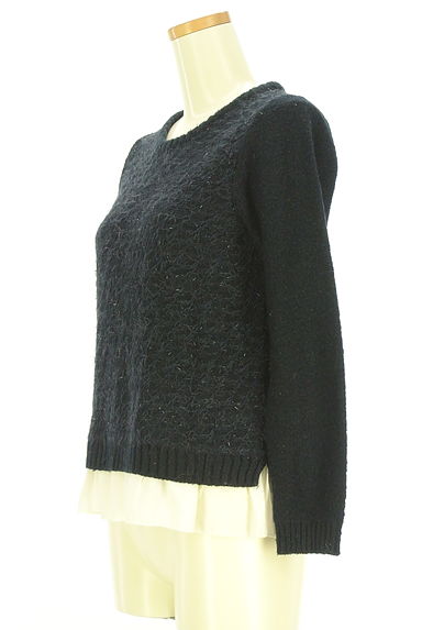 anySiS（エニィスィス）の古着「ラメ入りシャギーニットトップス（ニット）」大画像３へ