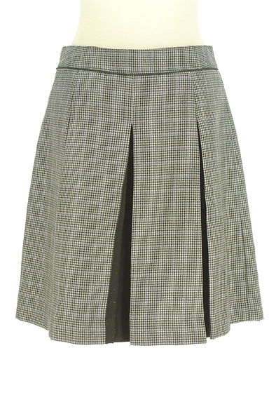 クリックで大画像表示 NATURAL BEAUTY BASIC(ナチュラルビューティベーシック)の古着「インパーテッドプリーツミニスカート(スカート)」大画像2へ