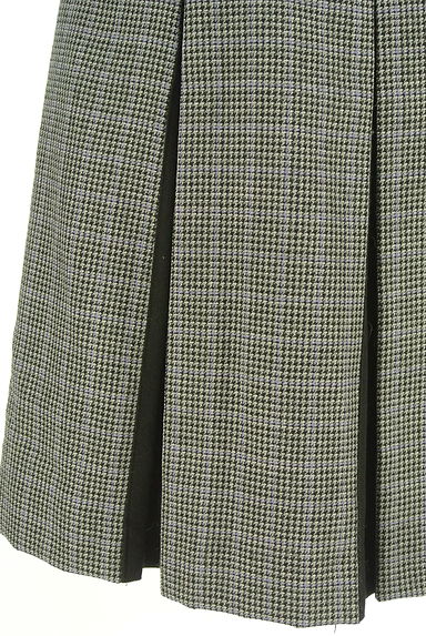 クリックで大画像表示 NATURAL BEAUTY BASIC(ナチュラルビューティベーシック)の古着「インパーテッドプリーツミニスカート(スカート)」大画像5へ