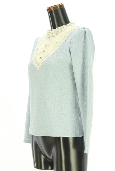 クリックで大画像表示 axes femme(アクシーズファム)の古着「レースカットソー(カットソー・プルオーバー)」大画像3へ