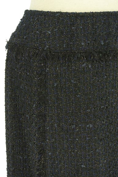 クリックで大画像表示 INGEBORG(インゲボルグ)の古着「膝下丈ラメツイードスカート(ロングスカート・マキシスカート)」大画像4へ