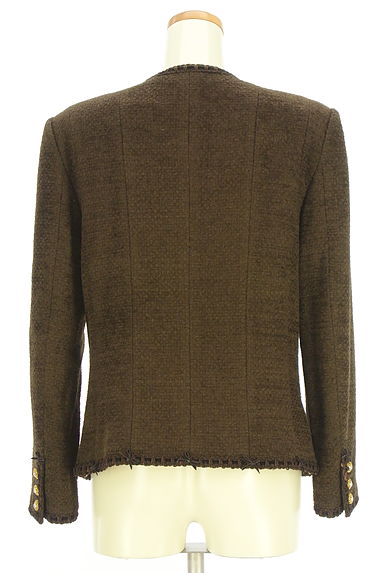 INGEBORG（インゲボルグ）の古着「ノーカラーウール混ジャケット（ジャケット）」大画像２へ