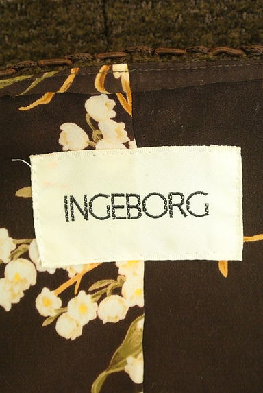INGEBORG（インゲボルグ）の古着「ノーカラーウール混ジャケット（ジャケット）」大画像６へ