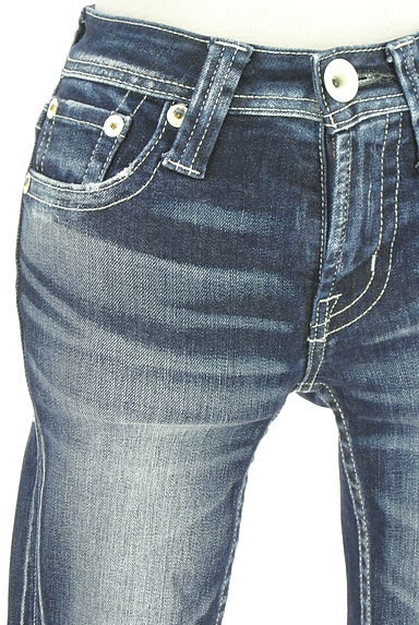 クリックで大画像表示 RODEO CROWNS(ロデオクラウン)の古着「ウォッシュド加工スキニーデニムパンツ(デニムパンツ)」大画像4へ