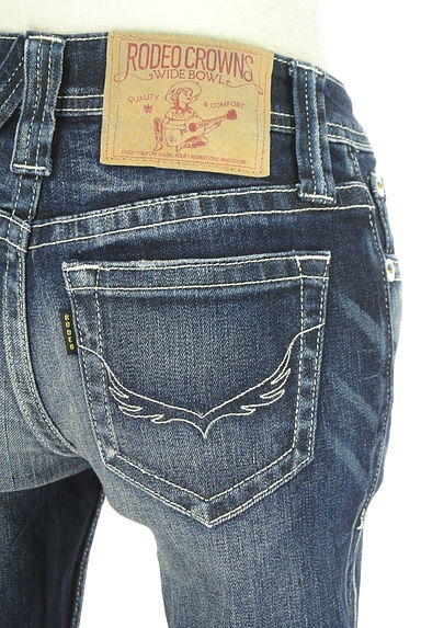 クリックで大画像表示 RODEO CROWNS(ロデオクラウン)の古着「ウォッシュド加工スキニーデニムパンツ(デニムパンツ)」大画像5へ