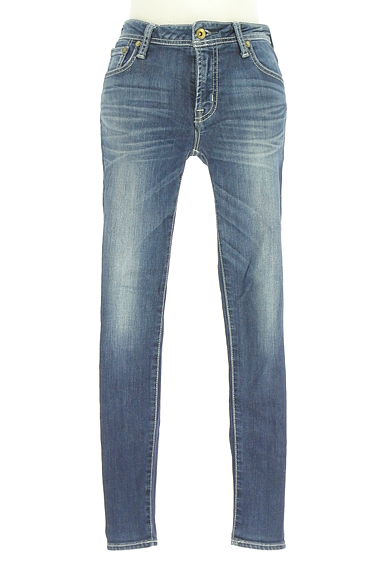 クリックで大画像表示 RODEO CROWNS(ロデオクラウン)の古着「ウォッシュド加工スキニーデニム(デニムパンツ)」大画像1へ