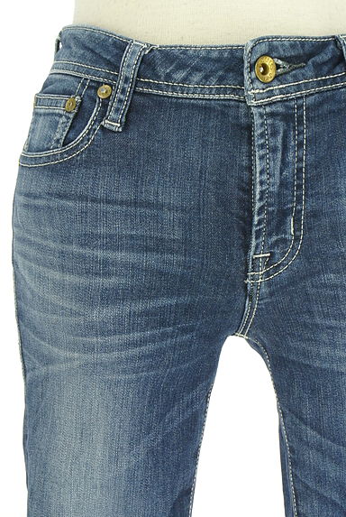 クリックで大画像表示 RODEO CROWNS(ロデオクラウン)の古着「ウォッシュド加工スキニーデニム(デニムパンツ)」大画像4へ