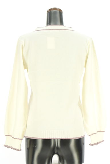 クリックで大画像表示 axes femme(アクシーズファム)の古着「配色ボウタイニット(ニット)」大画像2へ