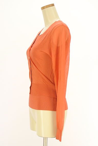 クリックで大画像表示 Apuweiser riche(アプワイザーリッシェ)の古着「シアーカーデ+リブタンクアンサンブル(アンサンブル)」大画像3へ