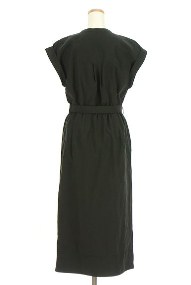 クリックで大画像表示 Apuweiser riche(アプワイザーリッシェ)の古着「ベルト付きロングシャツワンピース(ワンピース・チュニック)」大画像2へ