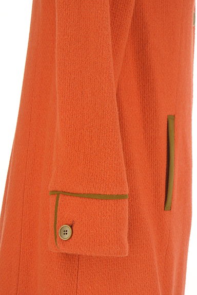 クリックで大画像表示 KATHARINE ROSS(キャサリンロス)の古着「スウェードパイピングウール混コート(コート)」大画像5へ