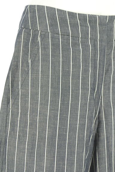 クリックで大画像表示 MARLENE DAM(マーレンダム)の古着「ミモレ丈ストライプ柄パンツ(パンツ)」大画像4へ
