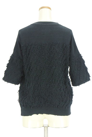 クリックで大画像表示 UNITED TOKYO(ユナイテッドトウキョウ)の古着「半そでフリンジニットトップス(ニット)」大画像2へ