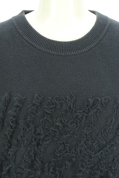 クリックで大画像表示 UNITED TOKYO(ユナイテッドトウキョウ)の古着「半そでフリンジニットトップス(ニット)」大画像4へ