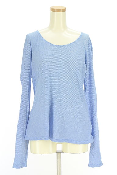 theory（セオリー）の古着「ボーダー柄カットソー（カットソー・プルオーバー）」大画像１へ