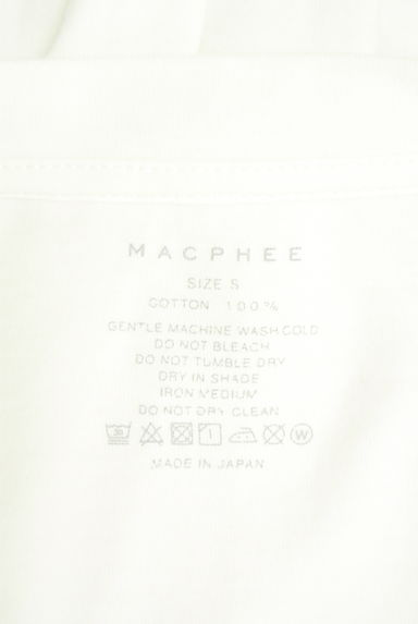 TOMORROWLAND（トゥモローランド）の古着「MACPHEE ベーシック半そでTシャツ（Ｔシャツ）」大画像６へ