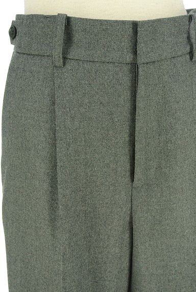 クリックで大画像表示 COUP DE CHANCE(クードシャンス)の古着「センタープレスウールワイドパンツ(パンツ)」大画像4へ