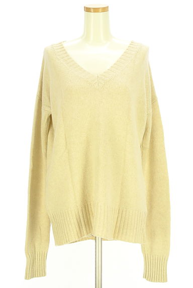 クリックで大画像表示 DEUXIEME CLASSE(ドゥーズィエムクラス)の古着「Vネックハイゲージニット(ニット)」大画像1へ