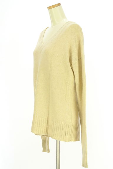 クリックで大画像表示 DEUXIEME CLASSE(ドゥーズィエムクラス)の古着「Vネックハイゲージニット(ニット)」大画像3へ