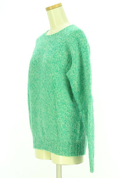 LAURENCE J. SMITH（ローレンスジェイスミス）の古着「ウールメランジニット（セーター）」大画像３へ