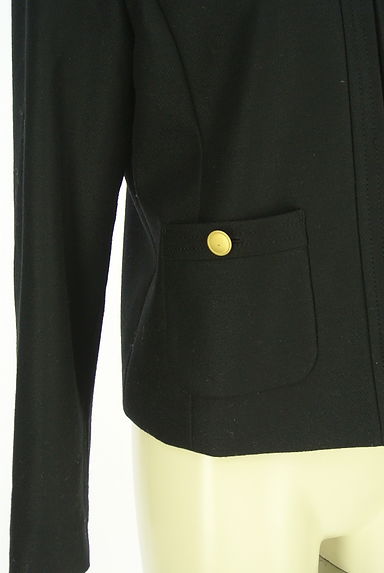 クリックで大画像表示 green label relaxing(グリーンレーベル リラクシング)の古着「ノーカラーウールジャケット(ジャケット)」大画像5へ