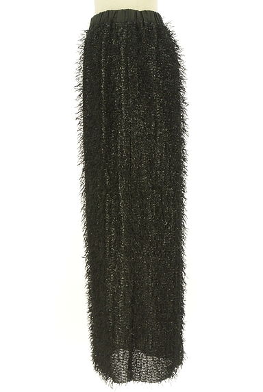 クリックで大画像表示 JEANASiS(ジーナシス)の古着「フリンジラメロングスカート(ロングスカート・マキシスカート)」大画像3へ