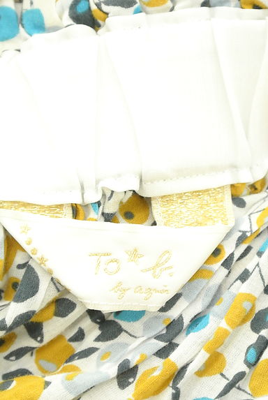 クリックで大画像表示 To b. by agnes b.(トゥービーバイアニエスベー)の古着「花柄コットンミモレスカート(スカート)」大画像6へ