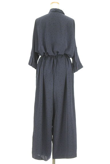 クリックで大画像表示 To b. by agnes b.(トゥービーバイアニエスベー)の古着「星柄ワイドパンツコンビネゾン(コンビネゾン・オールインワン)」大画像2へ