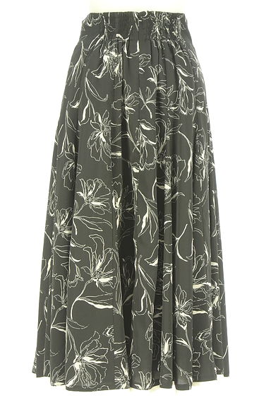 クリックで大画像表示 31 Sons de mode(トランテアン ソン ドゥ モード)の古着「ウエストリボン花柄ミモレスカート(ロングスカート・マキシスカート)」大画像2へ