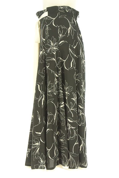 クリックで大画像表示 31 Sons de mode(トランテアン ソン ドゥ モード)の古着「ウエストリボン花柄ミモレスカート(ロングスカート・マキシスカート)」大画像3へ