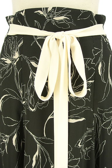 クリックで大画像表示 31 Sons de mode(トランテアン ソン ドゥ モード)の古着「ウエストリボン花柄ミモレスカート(ロングスカート・マキシスカート)」大画像4へ