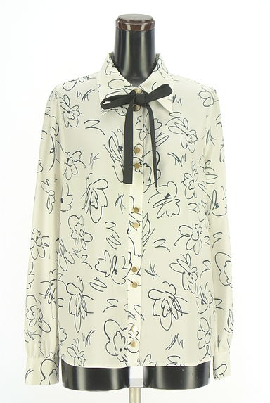 REDYAZEL（レディアゼル）の古着「リボン付き花柄ブラウス（ブラウス）」大画像１へ